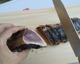 自家製　鰹の藁焼き塩たたき作り方6写真