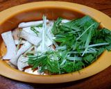 エリンギと水菜のレンチンつまみ♪作り方1写真
