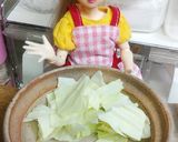 リカちゃん♡カニカマもやしキャベツ人参鍋作り方1写真