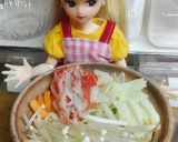 リカちゃん♡カニカマもやしキャベツ人参鍋作り方8写真