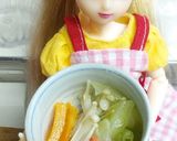 リカちゃん♡カニカマもやしキャベツ人参鍋作り方11写真