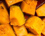 かぼちゃの煮物　冷凍素材をレンジ圧力鍋で作り方3写真