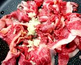 牛肉の甘辛煮作り方1写真