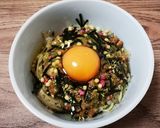 低糖質☆たまご納豆茶漬け ver.えのき作り方3写真
