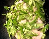 福耳唐辛子の豚肉炒め作り方3写真