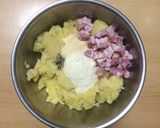 超簡単☆カルボナーラ風味の変わりコロッケ作り方3写真