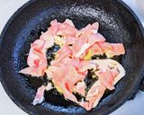 豚肉とチンゲン菜のとろみオイスター炒め作り方5写真