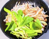 豚肉とチンゲン菜のとろみオイスター炒め作り方6写真