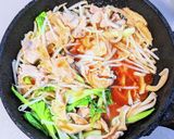 豚肉とチンゲン菜のとろみオイスター炒め作り方7写真