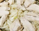 鶏むね肉の鍋焼きうどん作り方3写真