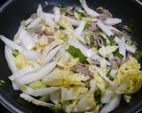 簡単ほったらかし！牛白菜の白だし煮作り方2写真
