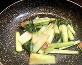 簡単　小松菜とにんにくの中華炒め作り方6写真