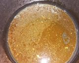 鶏すき煮汁のえのき春菊煮作り方1写真