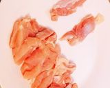 鶏肉と大葉のペペロンチーノ作り方2写真