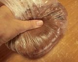 ポリ袋★かぼちゃお化けのメロンパンピザ作り方6写真
