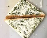 アオサと粉チーズのトースト作り方3写真