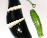 濃厚！秋なすとししとう炒め作り方1写真