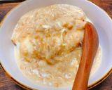 豆腐のなめたけ卵餡かけ作り方5写真