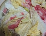 ★簡単　白菜と豚バラの春雨入り小鍋作り方1写真