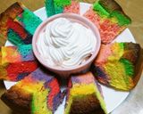 ゆめかわレインボーチーズケーキ作り方13写真