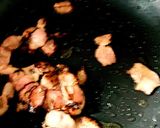 カリカリベーコンとトマトの温玉キムチ丼作り方3写真
