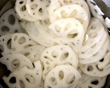 ＊蓮根と椎茸の五目なます＊作り方1写真