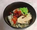 松茸ご飯にいくらの醤油漬け作り方6写真
