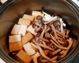 厚揚げと白菜としめじのほっこり煮物作り方5写真