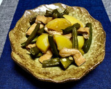 じゃが芋と薄揚げ・インゲンの炒め煮＊副菜作り方4写真
