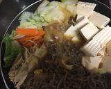 豚こま肉で♡節約！すき焼き作り方4写真