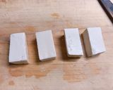 おつまみに♪豆腐のいくらの醤油漬けのせ作り方1写真