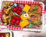 運動会のお弁当 献立記録用作り方1写真