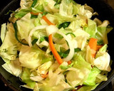 定番　野菜炒め作り方7写真