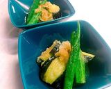 茄子とオクラの麺つゆ下ろしびたし作り方10写真