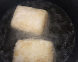 ぷちぷち楽しい♪明太きのこの揚げ出し豆腐作り方3写真
