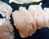 節約!リメイク【鶏胸のミートチーズ焼き】作り方4写真