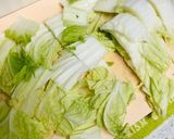 ☆簡単☆白菜と豚バラの炊いたん作り方1写真