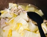 ☆簡単☆白菜と豚バラの炊いたん作り方9写真