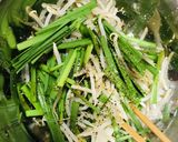もやしとニラのササっとナムル作り方3写真