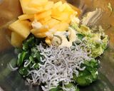昼夕♪美味♪胡瓜アボカド柿のマヨサラダ作り方5写真