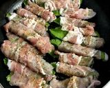 シカクマメの肉巻きソテー作り方3写真