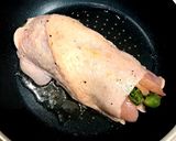 ピーマンの一夜漬けを使った鶏モモ巻き!作り方3写真