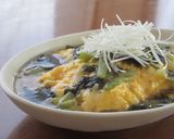 トロトロ卵のオムライス　海苔だしあんかけ作り方5写真