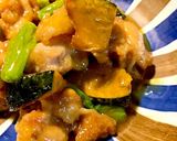 秋の味覚！かぼちゃと鶏肉の甘酢あんかけ作り方18写真