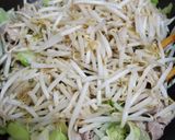 キャベツもやし豚肉の副菜(派生で2品)作り方3写真