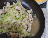 キャベツもやし豚肉の副菜(派生で2品)作り方5写真
