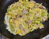 キャベツもやし豚肉の副菜(派生で2品)作り方7写真