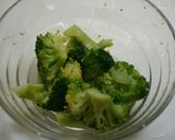 レンジで簡単！ブロッコリーカレーチーズ作り方2写真
