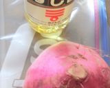 令和初の赤カブペッパー漬け作り方1写真