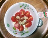 ミニトマトとコロコロチーズのサラダ✨☺⛄作り方4写真